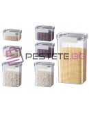 Кухненски контейнери за храна с уплътнение 7 части